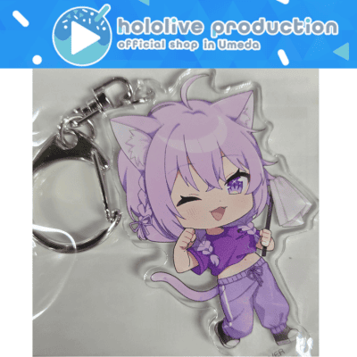 ＜Osaka Umeda Limited＞【Nekomata Okayu (Mini Character)】 Hololive hololive production official shop in Osaka Umeda original Vol.2 acrylic keychain