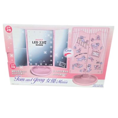 [Pink] Tom and Jerry Actress Mirror