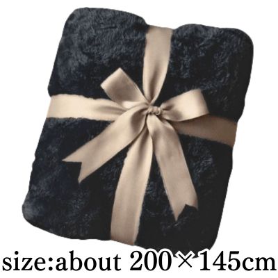 [Black] Super Warm Premium Super Big Blanket 2025 vol.2