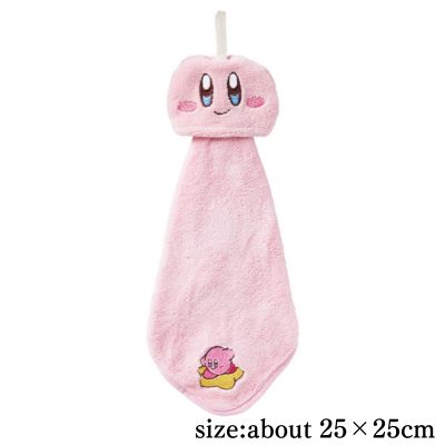 ＜＜77P＞＞Kirby of the Stars Smiling Kirby Micro Loop Towel