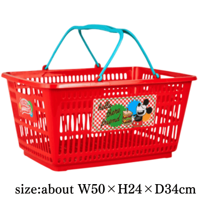 [Design B]Mickey Mouse & Minnie Mouse Pop Pop Supermarket! Shopping Basket