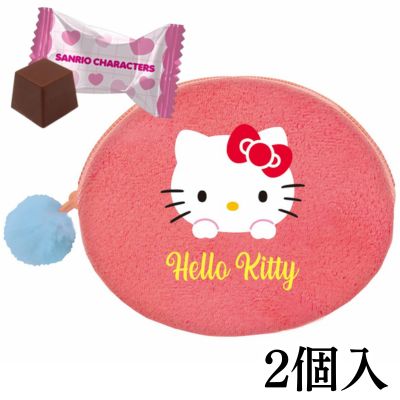 [Hello Kitty] Sanrio Characters Oval Pouch