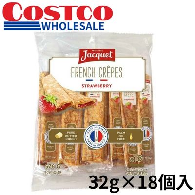 Strawberry Crepes 32g x 18 pieces [Best before date: 2026/03/03]