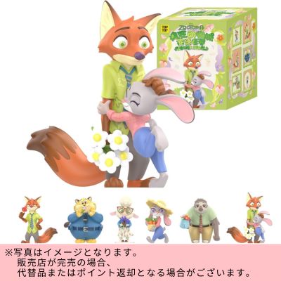 ◇TOP TOY Disney Zootopia Judy & Nick Flower Language Series [1 Piece] *Direct delivery, delivery date and time cannot be specified