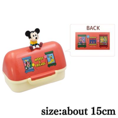 [Get by charging] [Orange] Mickey & Friends Home Lunch Box