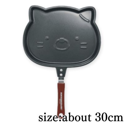 [Get by charging] [Cat] Sumikkogurashi Face-shaped Frying Pan