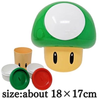 [Get by charging] [B 1UP Mushroom] Super Mario Mushroom Lunch Box