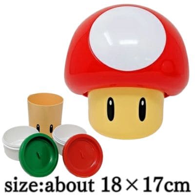 [Get by charging] [A Super Mushroom] Super Mario Mushroom Lunch Box