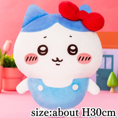[Hachiware x Hello Kitty] Chiikawa x Sanrio Characters Big Plush Toy①