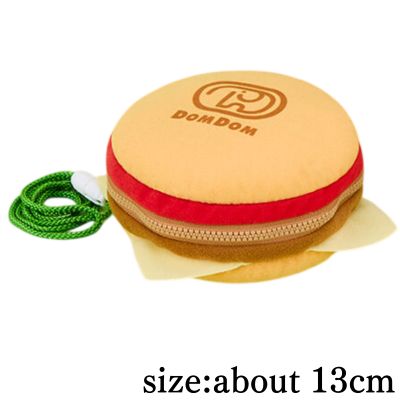 [Cheeseburger] DomDom Hamburger Hamburger-shaped Pochette