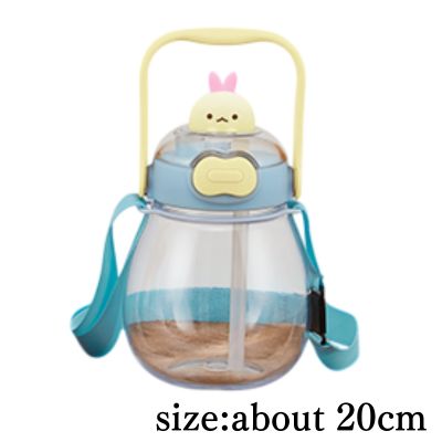 [Ebiten's Tail] Sumikko Gurashi Angelic Ebiten Water Bottle with Mascot