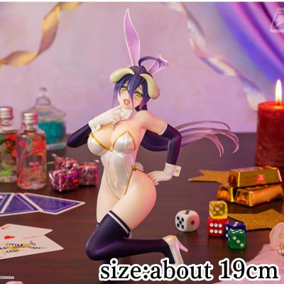 Overlord One-Seventh Carat Figure Albedo Bunny White Ver. *Box damaged