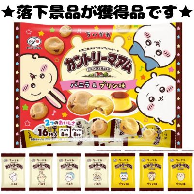 ■ Fujiya Chiikawa Country Ma'am Vanilla & Pudding Flavor [Best Before: 2026/11]
