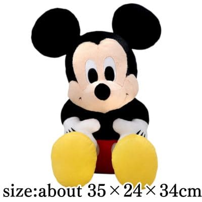 Mickey Mouse LL Plush Toy – Relaxed Ver.