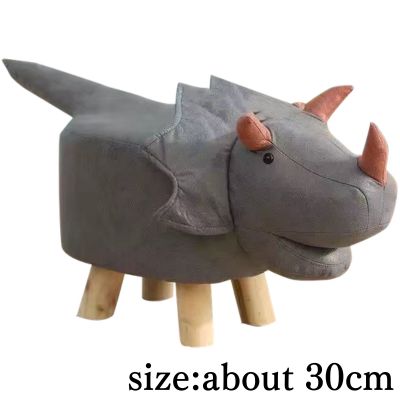 【Gray Triceratops】Animal Chair