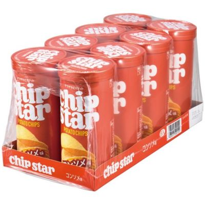 <1 set (8 packs)> Chipstar - Consommé Flavor - [Best before: 2027/03]