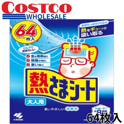 <1 BOX (16 sheets x 4 boxes)> Cooling Sheets for Adults [Expiration Date: 2028/10]