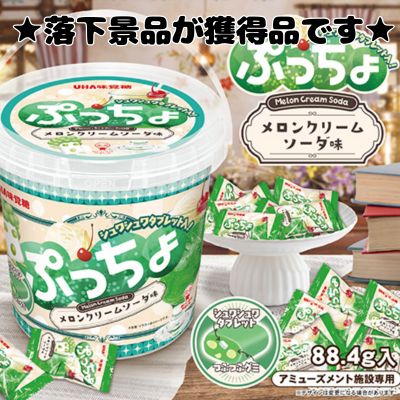 ■Puccho Melon Cream Soda Flavor Mini Bucket [Best Before: 2027/01]