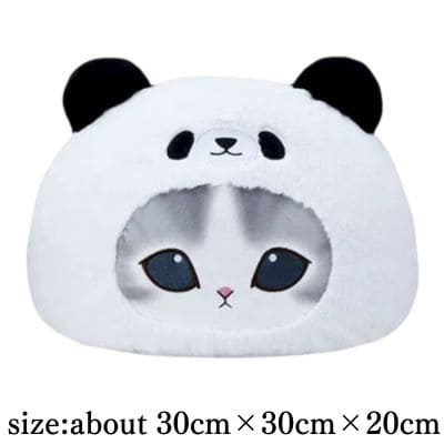 [Panda Cat] mofusand [PM] Dome Cushion “Red Panda Cat & Panda Cat”