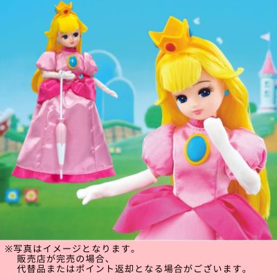 ◇TAKARA TOMY Licca-chan Doll – Super Mario Licca-chan: Princess Peach Style　※Shipped at a later date / Delivery date & time cannot be specified