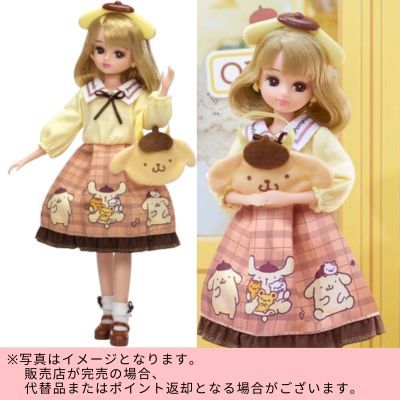 ◇TAKARA TOMY Licca-chan Doll – Pompompurin Loves Licca-chan　※Shipped at a later date / Delivery date & time cannot be specified