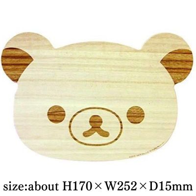 [Rilakkuma Face] Rilakkuma Wooden Die-Cut