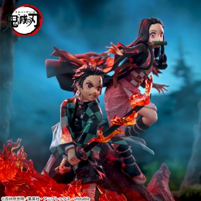 ＜2-Figure Set: Tanjiro & Nezuko＞Demon Slayer: Kimetsu no Yaiba XrossLink Figure
