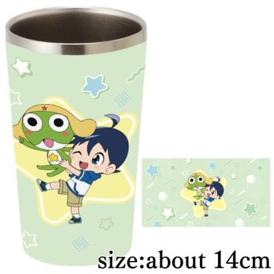 【A: Green】Sergeant Keroro Full-Color Tumbler