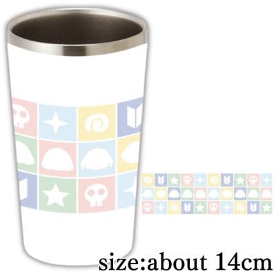 【D: Tile Pattern】Sergeant Keroro Full-Color Tumbler