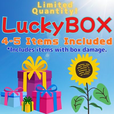 【POWER MAX♪】 Surprise Box (Contains 4–5 items) *Includes items with damaged packaging