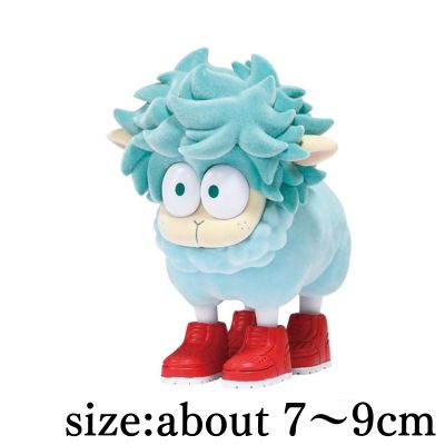 【A: Deku Sheep】My Hero Academia Fluffy Puffy – Deku Sheep & Bakudog & All Might Goat –
