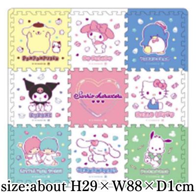 Sanrio Characters Puzzle Mat