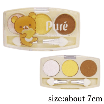【Yellow】Rilakkuma × Pure Gummy Eyeshadow