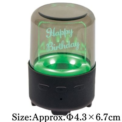 [Black] Illumination Display Speaker 