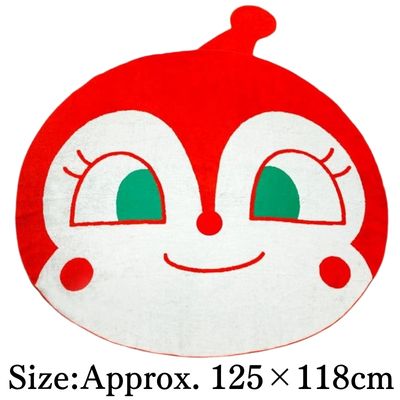 [Dokin-chan] Anpanman Die-Cut Big Towel