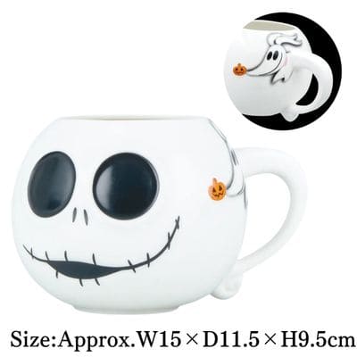 【Open Mouth】Tim Burton's The Nightmare Before Christmas Face Mug