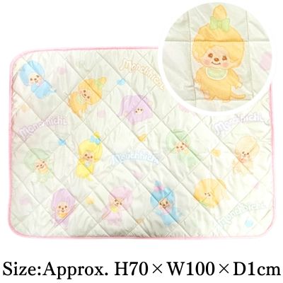 【Pastel】Monchhichi Quilted Blanket