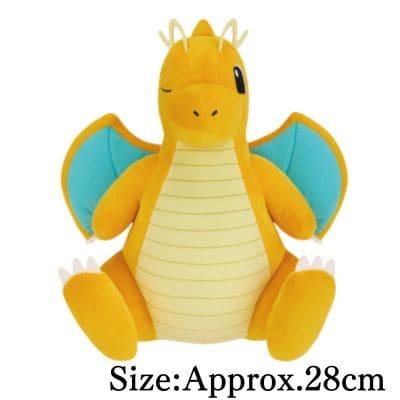 【Dragonite】Pokémon Mofugutto Plush ~Dragonite・Axew~