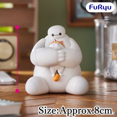 Baymax Noodle Stopper Figure - Baymax & Mochi