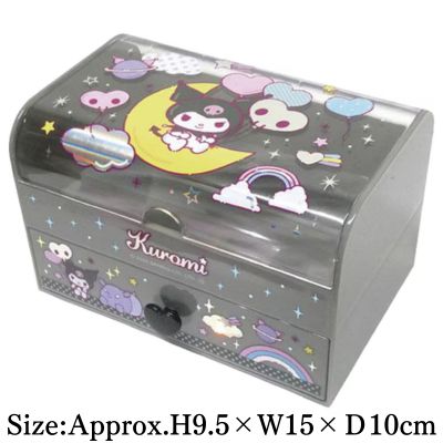 【Kuromi】Sanrio Kira-Holo Fancy Accessory Case