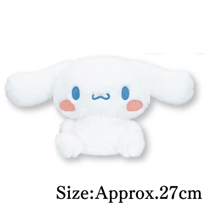 【Cinnamoroll】Sanrio Characters Mukyu Mukyu Doll BIG Type 1