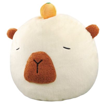 【Cream】Ultra BIG Dome-Shaped Capybara Cushion