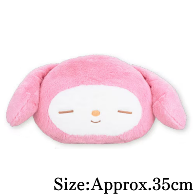 【My Melody】Sanrio Characters Dararin Life Big Face Cushion 2