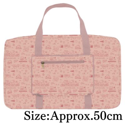 【Pink Brown】Sumikko Gurashi Hotel New Sumikko Foldable 3-Way Bag