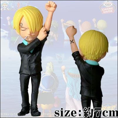 【F:SANJI】 One Piece World Collectable Figure - "It's a sign of a friend" -