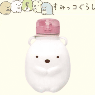 ★Easy★ [Polar Bear] Sumikko Gurashi character-shaped water bottle