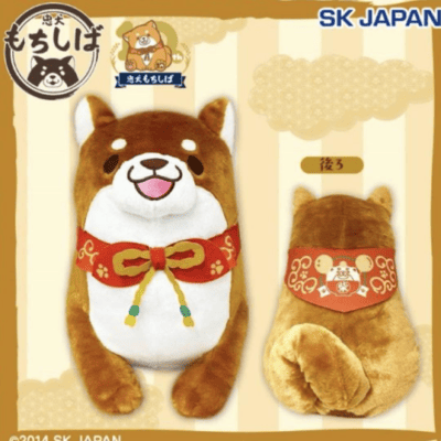 忠犬もちしば10周年ででーんと超BIGぬいぐるみ