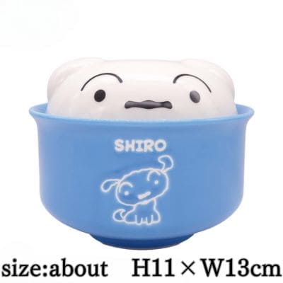 クレヨンしんちゃん シロのフタ付きどんぶり