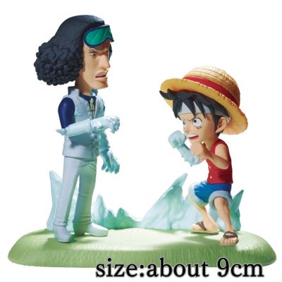 ★パワーMAX★【ルフィVSクザン】ワンピース ワールドコレクタブルフィギュア ログストーリーズ-モンキー・D・ルフィVSクザン-