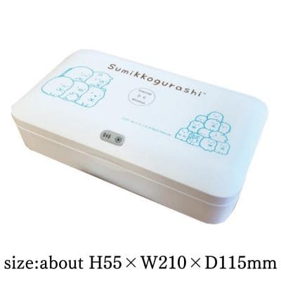 すみっコぐらし　ワイヤレス充電機能付き除菌対策ボックス